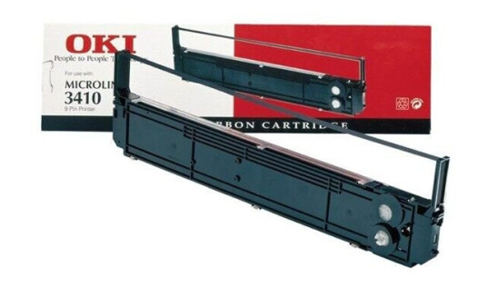 OKI Ribbon Black for ML3410 / 09002308 - Skriverbånd Svart