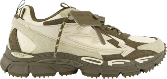 Off White Herre Sko Grønn 46 EU,