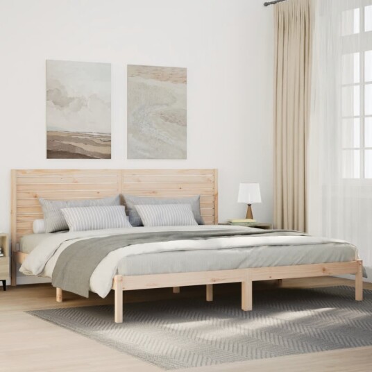 Ekstra lang sengeramme uten madrass 200x210 cm heltre