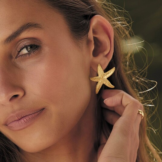 Celéste Earrings Oréliane 18K Gold
