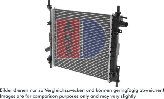 AKS DASIS 090024N Radiator motorkjøling AKS DASIS 090024N Radiator motorkjøling