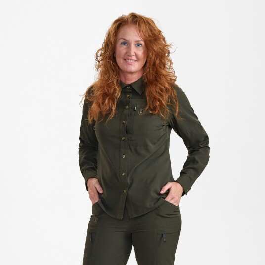 Deerhunter Lady Canopy Shirt Forest Green 42 36