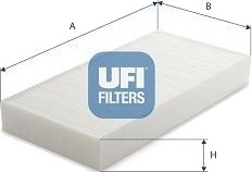 Kupefilter UFI 53.505.00
