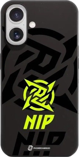 Phonecases3D iPhone 17 Ninjas in Pyjamas komposterbart deksel, svart