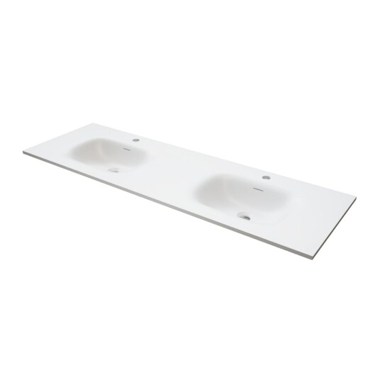 Vikingbad Nea Møbel Rett Hvit Matt 140cm