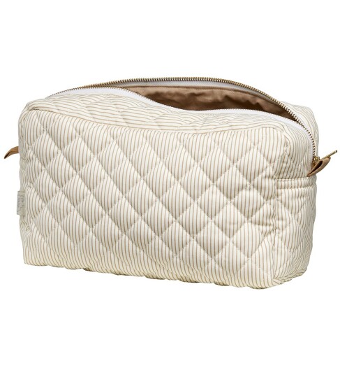 Cam Cam Copenhagen Toalettveske Classic Stripes Camel Cam Cam Copenhagen Toalettveske Classic Stripes Camel