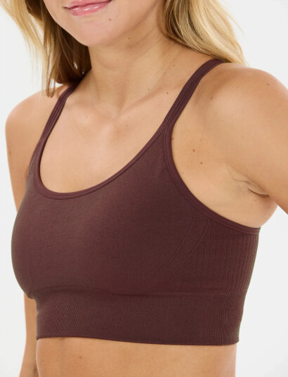 Athlecia Foan V3 Seamless Bra Burgundy S/M Athlecia Foan V3 Seamless Bra Burgundy S/M