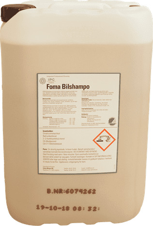 Foma Bilshampo M/voks 25 Liter