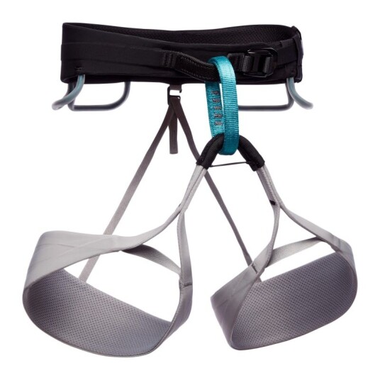 Black Diamond Women's Solution Harness L, Pewter Black Diamond Women's Solution Harness L, Pewter
