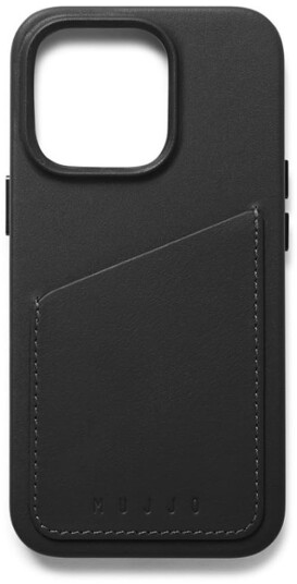 Mujjo Full Leather Wallet Case Iphone 14 Pro Svart Mujjo Full Leather Wallet Case Iphone 14 Pro Svart