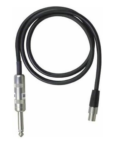 Shure Instrument Cable For Transmitters, Ta4f/jack Shure Instrument Cable For Transmitters, Ta4f/jack
