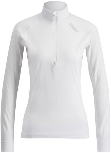 Swix RaceX Classic Wind Half Zip Dame Bright White XL