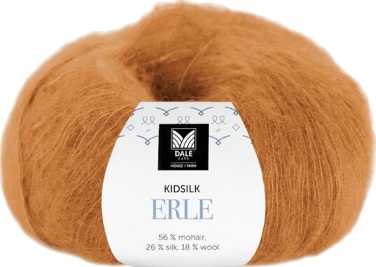 Dale Garn Kidsilk Erle Ravgul 9084 50 g 773 205 9084