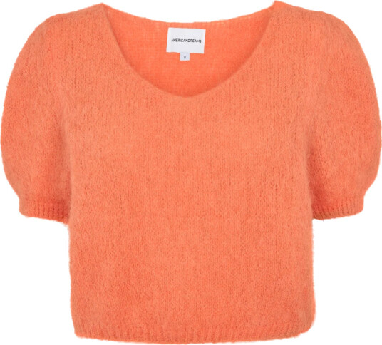 Americandreams Dame Strikkevarer Oransje M,