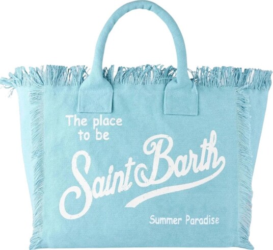 Saint Barth Dame Vesker Blå ONE SIZE,