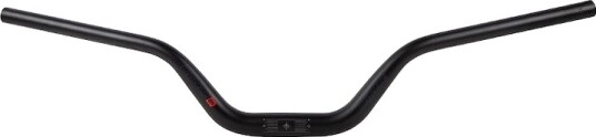 Ergotec riser styre 100 MTB Ø31,8 mm 780 mm bred - safety level 6 sort
