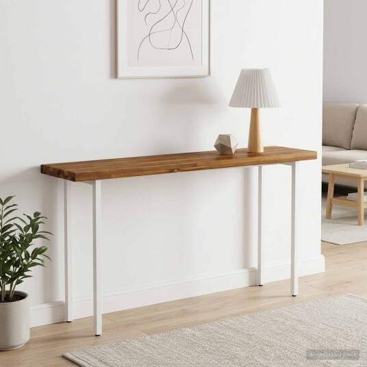 vidaXL Rektangulær Bordplate 120 x 20 x 3,2 cm Rektangulær