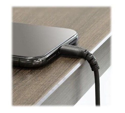 StarTech.com 3.3 ft 1m USB to Lightning Cable - Apple MFi Certified - Black - Lightning cable - Lightning / USB - 1 m