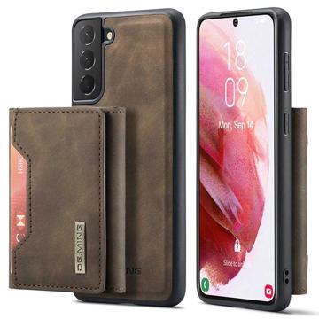 DG.Ming M2 Samsung Galaxy S23 5G Hybrid-deksel med Lommebok Kaffe DG.Ming M2 Samsung Galaxy S23 5G Hybrid-deksel med Lommebok Kaffe