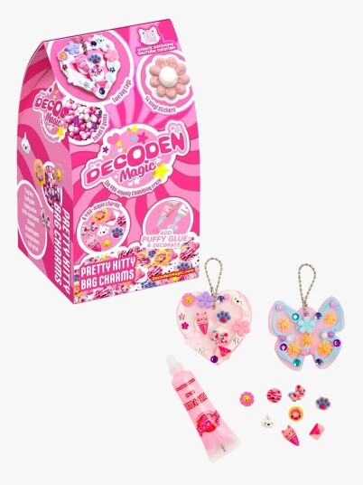 Decoden Pretty Kitty Bag Charms