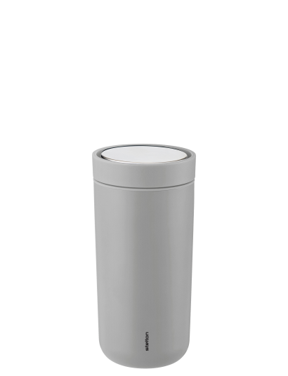 Stelton To Go Click termoskopp 0,4 l Mat light grey Stelton To Go Click termoskopp 0,4 l Mat light grey