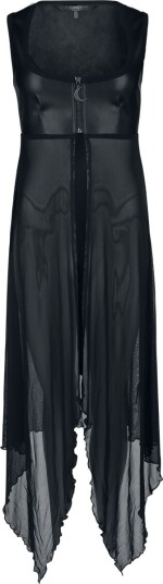KIHILIST by KILLSTAR Goth Middellang kjole Acendance Duster XS til XXL Damer svart