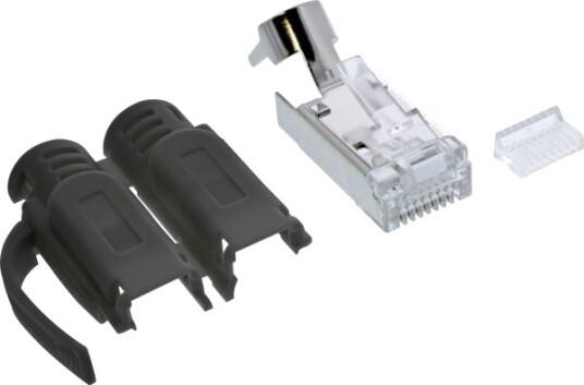 Inline 76016S Rj45 Cat.6A Sort