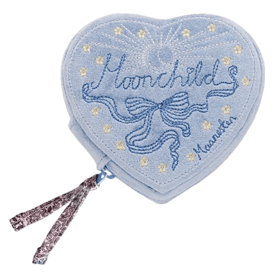 Maanesten Heart Jewelry Box Sky Blue