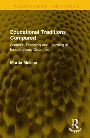 Educational Traditions Compared Educational Traditions Compared
