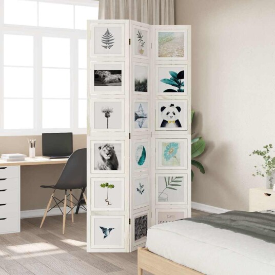Romdeler 3 paneler hvit heltre keisertre 8721012073845 Romdeler 3 paneler hvit heltre keisertre 8721012073845