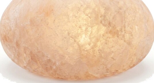 MARBLE bordlys soft shape S hvit marmor
