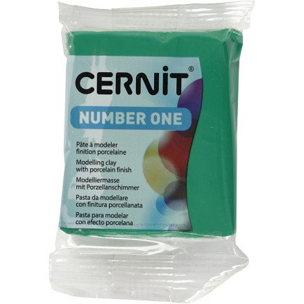 Diverse Cernit grønn 600 56 g 1 pk