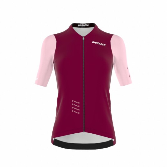 Bioracer Icon jersey bordeaux/pink dame Bioracer Icon jersey bordeaux/pink dame