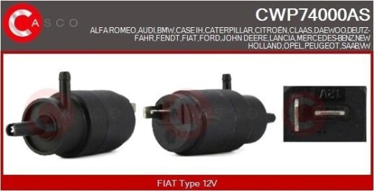 Spylepumpe CASCO CWP74000AS