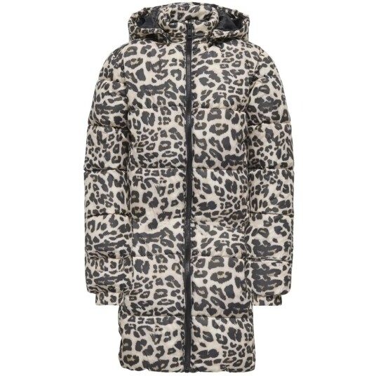 kids ONLY Silver Mink Leo Kogdalia Puffer Aop Jakke Cs Otw 140 kids ONLY Silver Mink Leo Kogdalia Puffer Aop Jakke Cs Otw 140
