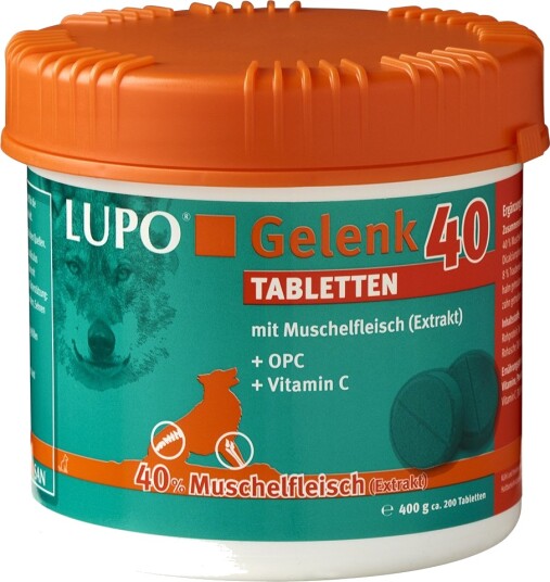 Luposan Lupo Ledd 40 Tabletter Ca 400 Tabletter 2 X 400 G
