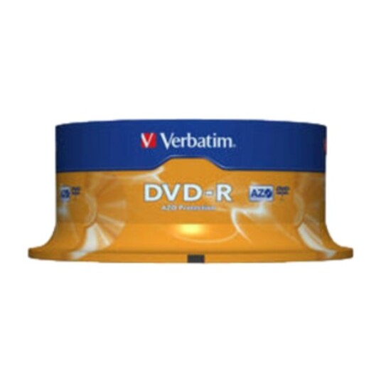 Verbatim DVD R 4,7GB 25PK Spindel sl Verbatim DVD R 4,7GB 25PK Spindel sl