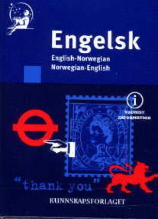 Engelsk lommeordbok, Pent brukt bok Engelsk lommeordbok, Pent brukt bok