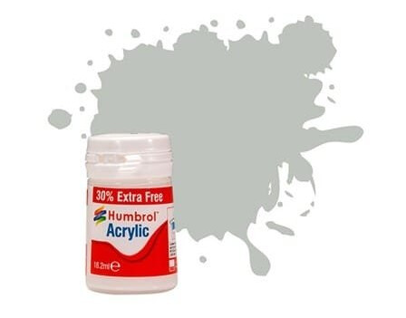 Humbrol Akryl No 247 RLM 76 Lichtblau - Matt 18,2ml boks