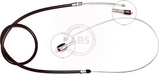 A.B.S. K11176 Tautrekk håndbremse A.B.S. K11176 Tautrekk håndbremse