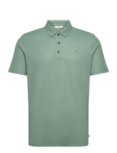 Calvin Klein Golf Jackson Badge Polo - Green - S