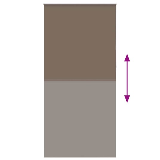 Rullegardin lystette 90x210 cm stoff bredde 85,7 cm polyester 8721158321367