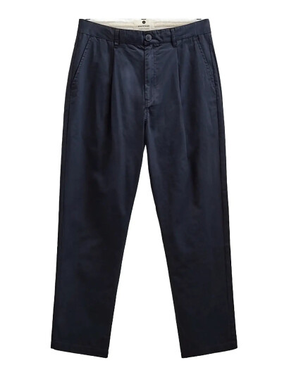 Anerkjendt Akjan Cotton Poplin Pants   Navy   XL