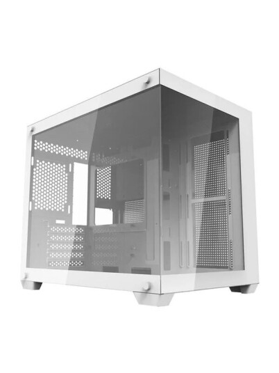 Darkflash C285MP computer case white Kabinett Miditower Hvit C285MP White