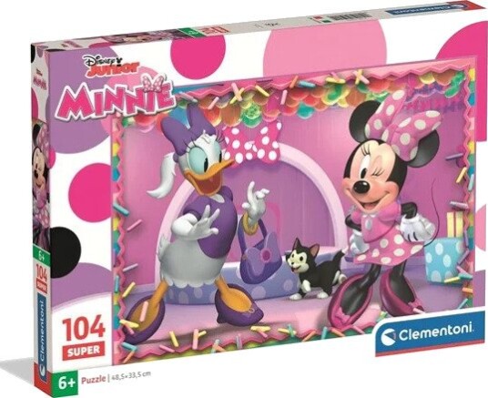 Clementoni Puzzle Minnie 104 pieces 2D Puslespill