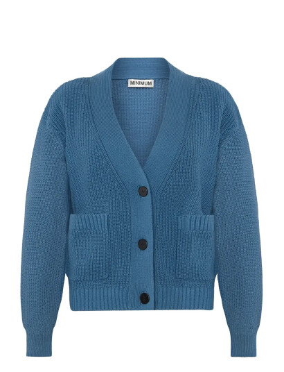 Minimum Gala Cardigan G006 Gots   Blue   S