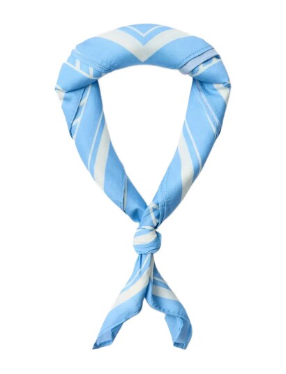 Selected Slfnicolina Bandana Blue ONE SIZE Selected Slfnicolina Bandana Blue ONE SIZE