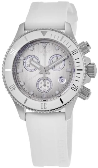 Tissot Herreklokke T120.217.17.011.00 Seastar 1000 Grå/Gummi Ø38 mm