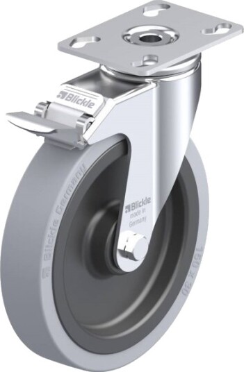 Blickle 289082 Lkpa-Vpa 150K-Fi Styrehjul Med Brems 150 Mm 110 Kg (1 Stk)