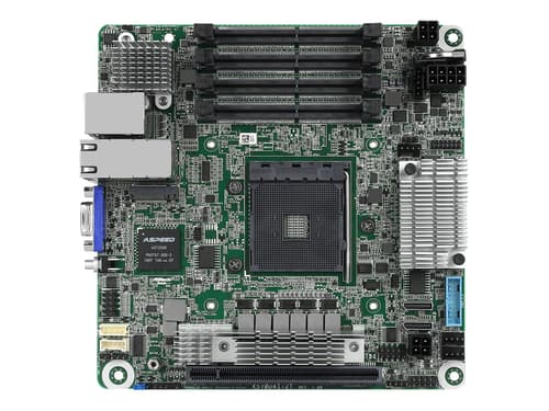 Asrock Rack X570d4i-2t Mini-itx Hovedkort Asrock Rack X570d4i-2t Mini-itx Hovedkort